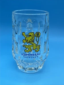 Lowenbrau München Glas Bierkrug - Bild 1 von 4