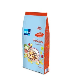 Kölln Müsli Früchte ohne Zuckerzusatz, Sparpack 1200g - Bild 1 von 1
