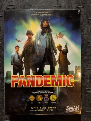 Кооперативная настольная игра Pandemic, возраст 8+, издание для взрослых - Изображение 1 из 2