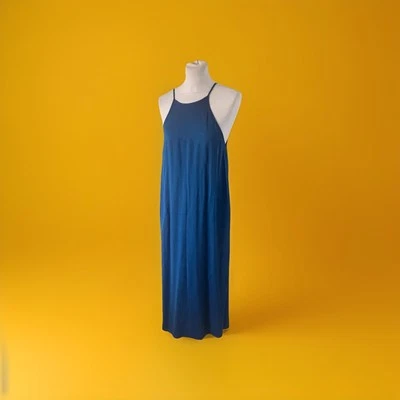 Feines ZARA  Maxikleid Viskose  Gr. M (38) Royalblue 1x kurz getragen! wie Neu - Bild 1 von 4