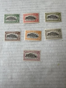 USA Philippinen 1926 Legislative Palace # 319-325 Komplettsatz MLH - Bild 1 von 5