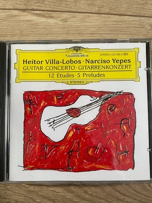 Deutsche Grammophon Neu Heitor Villa Lobos Narciso Yepes Guitar Concerto 12 Etud - Bild 1 von 2