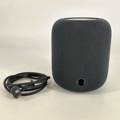 Apple HomePod (2nd Gen.) Smart Speaker Midnight - Excellent w/  Power Cord - Image 1 of 4