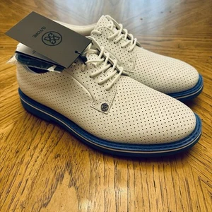 G/FORE Golf Shoes Mens Perforated Gallivanter Cerulean Blue White New Size 7.5 - Picture 1 of 11