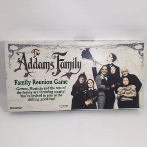 Vintage The Addams Family Family Reunion Game 1991 Pressman Some Unpunched - Picture 1 of 2