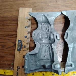 Molde de Caramelo de Chocolate Raro Navidad Santa San Nicolás De Colección Metal Pesado B 22 - Imagen 1 de 4
