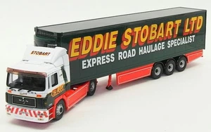Corgi 1/50 Scale Model Truck 75702 - MAN Refridgerated Box Trailer - Stobart - Picture 1 of 6