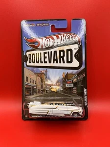 2011 Hot Wheels BOULEVARD WHITE 49 DRAG MERC Legends - Picture 1 of 6