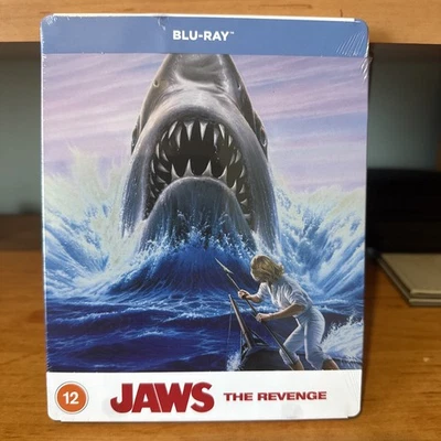 JAWS : THE REVENGE - UK EXCLUSIVE BLU RAY STEELBOOK - NEW & SEALED - Image 1 of 2