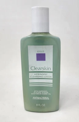 Avon Clearskin вяжущий очищающий лосьон антибактериальное средство для умывания лица 8 жидк. oz новый из старых запасов - Изображение 1 из 3