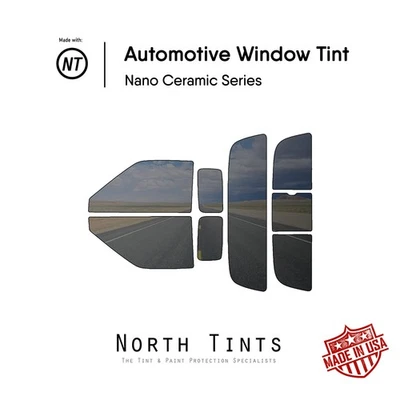 Nano Ceramic PreCut Window Tint Film Glass for Nissan Frontier 2001-2004 2 Dr - Imagem 1 de 4