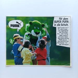 1987 Super PUMA Werbung Werbeanzeige Reklame Advertising - Picture 1 of 1
