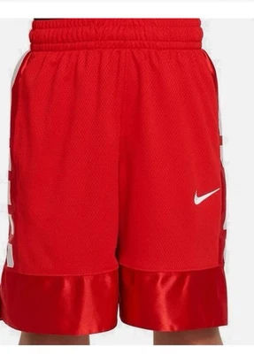 Шорты баскетбольные Nike для мальчиков элитные 23 полоски размер XL красно-белые - Изображение 1 из 4