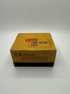 Vintage Kodak Cine Ektar Lens 15mm F/2.5 Lumenized - Picture 1 of 4