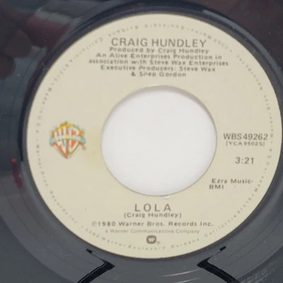Craig Hundley / Roy Orbison Emmylou Harris 7" 45rpm EX Vinyl 80's Record 45 - Image 1 of 2