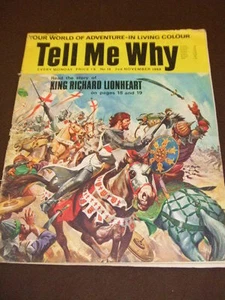TELL ME WHY #10 - KING RICHARD LIONHEART - NOV 2 1968 - Imagen 1 de 1
