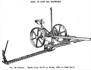 Neu Idea 10 10A 20 30 Bodengetriebener Sichelmäher Teile Handbuch Pferd gezogen & mehr - Bild 1 von 15
