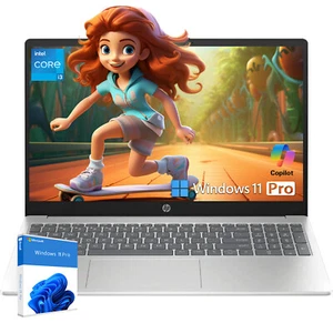 HP 2025 Touch Laptop 15.6" HD Intel i3-1315U fino a 64GB RAM,2TB SSD Win 11 PRO - Foto 1 di 6