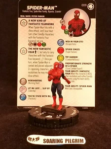 SPIDER-MAN - 009 - Common - Fantastic Four Heroclix Set #9 - Picture 1 of 1