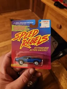 Johnny Lightning Speed Rebels The Spoiler Blue New - Picture 1 of 5