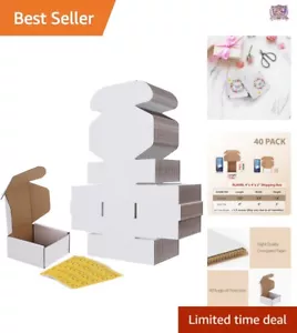 Eco-Friendly Cardboard Mailing Boxes Set of 40 - Lightweight & Sturdy Design - Picture 1 of 9