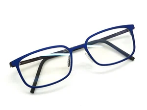 BLACKFIN BOODMAN BF900 Col. 1156 Matte Blue/Brown Titanium 55mm Eyeglasses - Picture 1 of 6