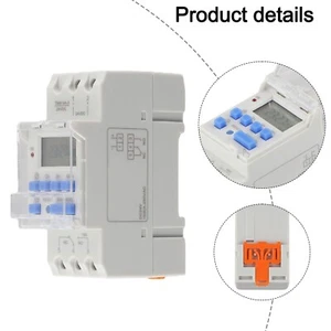 Digitale Wochenzeitschaltuhr für TM919A mit flexiblen Programmiermöglichkeiten - Bild 1 von 12