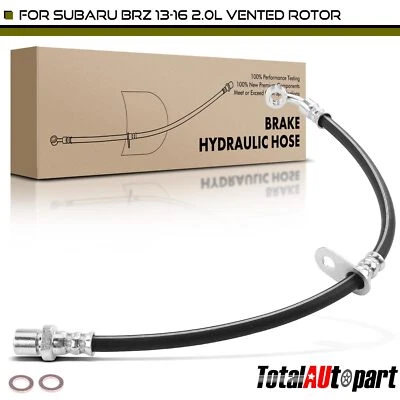 Manguera hidráulica de freno para Subaru BRZ 2013-2016 H4 2,0 L rotor trasero derecho ventilado Foto 1 de 4