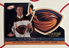 2001-02 Pacific Atomic #104 Ilya Kovalchuk RC /500 - Toronto National exclusive
