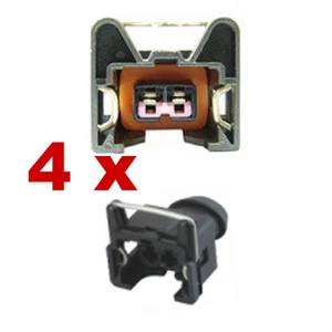 Conectores de inyección de combustible - BOSCH EV1 CORTO (4 x hembra) enchufe de inyección sintonización - Imagen 1 de 3