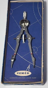 Vemco C-110 Compass Vintage Drafting Tool in Box - Picture 1 of 8