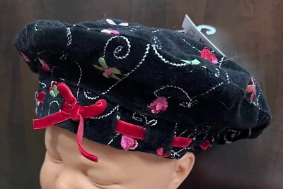 Sombrero Bolero Bordado Terciopelo The Childrens Place Pequeño 0-6 Meses Foto 1 de 2