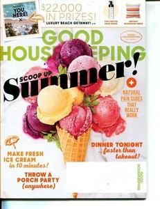 Good Housekeeping Magazine August 2018 - Make Fresh Ice Cream in 10 Minutes - Picture 1 of 3