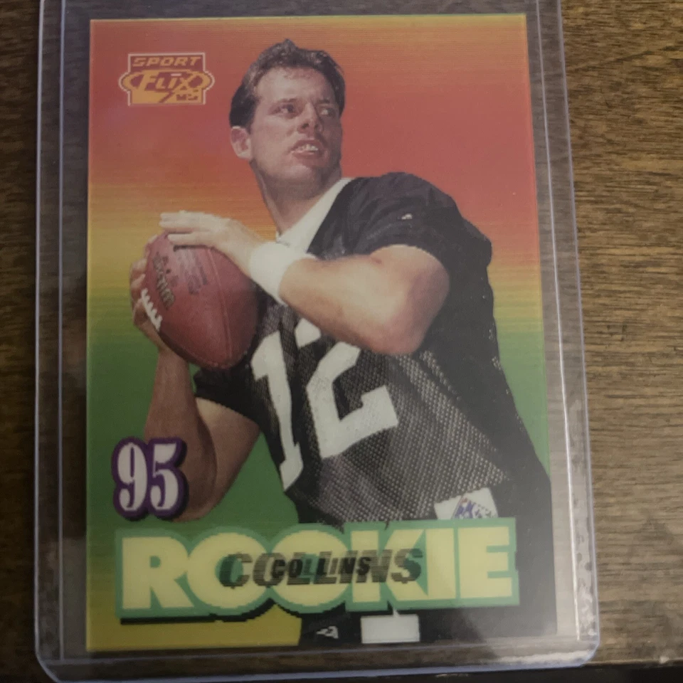 1995 Sportflix - #122 Kerry Collins (RC) - Image 1 of 3