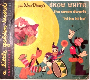 SANDPIPERS / MITCH MILLER - Hi-Ho Hi-Ho - 6" 1956 Little Golden D1B Walt Disney - Imagen 1 de 5