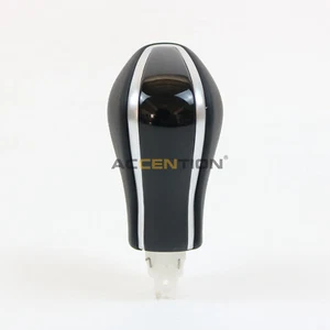 Black Leather Gear Shift Knob For Nissan Maxima 2016 2017 2018 2019 2020 - Picture 1 of 9
