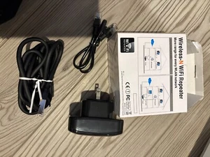 300Mbps WiFi Extender Wireless-N AP Range 802.11Network Repeater Signal Booster - Picture 1 of 1
