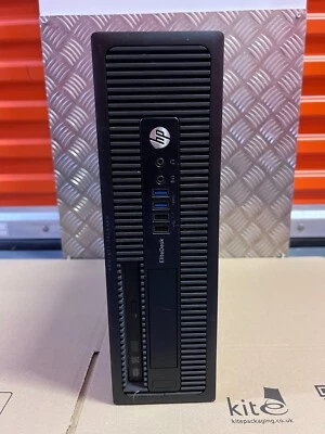 HP EliteDesk 800 G1 SFF Desktop PC Core i5 8GB RAM, 256GB SSD Win 11 Pro | Wifi - Image 1 of 4