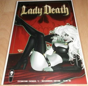 Lady Death Extinction Express (2016) #1 Hellbomber Edition Signed with C.O.A - Bild 1 von 2