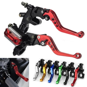 Hydraulic Brake Master Cylinder & Clutch Lever Kits For Suzuki GSXR600 GSXR1000 - Picture 1 of 16