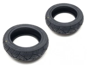 Reifen Satz 100/80-10 4PR 53M TL für Roller Scooter Elektro Piaggio One + - Bild 1 von 3