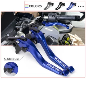 Palancas de embrague de freno para Ducati 821 Monster/oscuro/raya 2014 2015 2016 2017 - Imagen 1 de 25