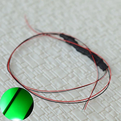 10 x auto flash blink twinkle Green #0402 SMD nano led Lighting Kits  Pre Wired - Image 1 of 3