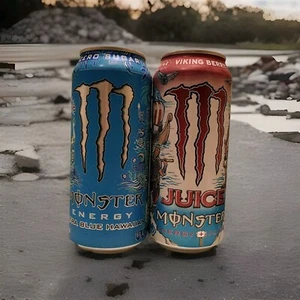 MONSTER Energy Ultra Blue Hawaiian Zero Sugar 16oz Can Unopened NEW! Rare - Picture 1 of 1
