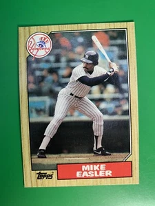 1987 Topps Mike Easler #135 New York Yankees - Picture 1 of 2