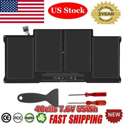 Batería/cargador A1405 para Apple Macbook Air 13" A1369 mediados de 2011 y A1466 2012 A1496 Foto 1 de 4