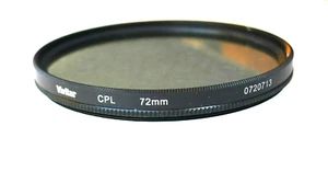 72mm Vivitar CPL Circular Polarizer Filter - Cir. Polarizing - NEW - Picture 1 of 3
