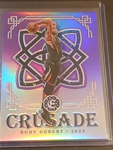 2016-17 Panini Excalibur Crusade Purple /49 Rudy Gobert #68 - Picture 1 of 1