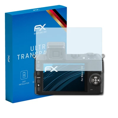 atFoliX 3x Screen Protection Film for Nikon 1 V2 Screen Protector clear - Image 1 of 4