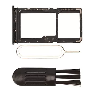 Sim Card Tray Set Kunststoff SIM Card Slot Halter Ersatz Mit Card Pin Und PiEM9 - Zdjęcie 1 z 11